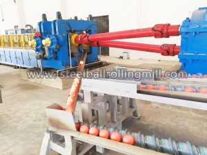 ?80鋼球軋制生產線應用現場
